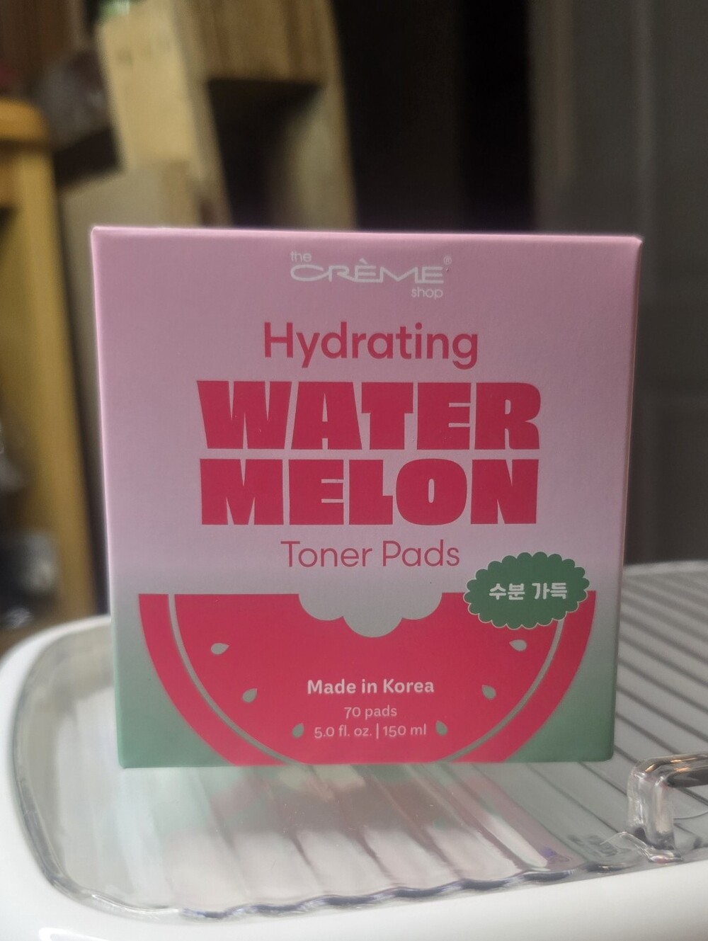 Crème Shop Hydrating Watermelon Toner Pads